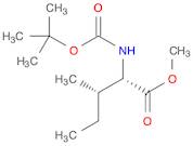 L-Isoleucine, N-[(1,1-dimethylethoxy)carbonyl]-, methyl ester