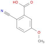 Benzoic acid, 2-cyano-5-methoxy-