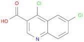 3-Quinolinecarboxylic acid, 4,6-dichloro-