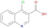 3-Quinolinecarboxylic acid, 4-chloro-