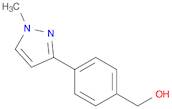 Benzenemethanol, 4-(1-methyl-1H-pyrazol-3-yl)-