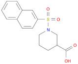 3-Piperidinecarboxylic acid, 1-(2-naphthalenylsulfonyl)-