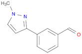 Benzaldehyde, 3-(1-methyl-1H-pyrazol-3-yl)-