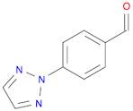 Benzaldehyde, 4-(2H-1,2,3-triazol-2-yl)-