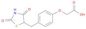 2-(4-((2,4-Dioxothiazolidin-5-yl)methyl)phenoxy)acetic acid