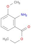 Benzoic acid, 2-amino-3-methoxy-, ethyl ester