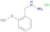 Hydrazine, [(2-methoxyphenyl)methyl]-, hydrochloride (1:1)