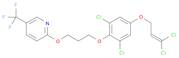 Pyridine, 2-[3-[2,6-dichloro-4-[(3,3-dichloro-2-propen-1-yl)oxy]phenoxy]propoxy]-5-(trifluoromethy…