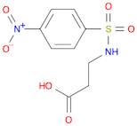 β-Alanine, N-[(4-nitrophenyl)sulfonyl]-