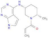 2-Propen-1-one, 1-[(2S,5R)-2-methyl-5-(7H-pyrrolo[2,3-d]pyrimidin-4-ylamino)-1-piperidinyl]-