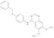 4-Quinazolinamine, 6,7-dimethoxy-N-[4-(phenylmethoxy)phenyl]-