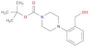 1-Piperazinecarboxylic acid, 4-[2-(hydroxymethyl)phenyl]-, 1,1-dimethylethyl ester