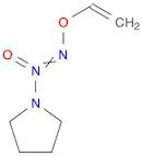 Pyrrolidine, 1-[2-(ethenyloxy)-1-oxidodiazenyl]-