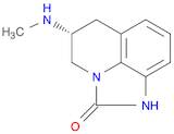 4H-Imidazo[4,5,1-ij]quinolin-2(1H)-one, 5,6-dihydro-5-(methylamino)-, (5R)-