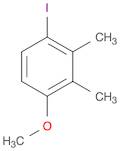 Benzene, 1-iodo-4-methoxy-2,3-dimethyl-