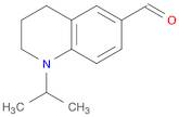 6-Quinolinecarboxaldehyde, 1,2,3,4-tetrahydro-1-(1-methylethyl)-