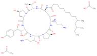 Pneumocandin B0, 1-[(4R,5S)-5-[(2-aminoethyl)amino]-N2-[(10R,12S)-10,12-dimethyl-1-oxotetradecyl...