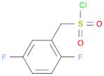 Benzenemethanesulfonyl chloride, 2,5-difluoro-