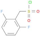 Benzenemethanesulfonyl chloride, 2,6-difluoro-