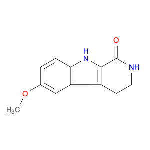 1H-Pyrido[3,4-b]indol-1-one, 2,3,4,9-tetrahydro-6-methoxy-