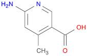 3-Pyridinecarboxylic acid, 6-amino-4-methyl-