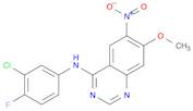 4-Quinazolinamine, N-(3-chloro-4-fluorophenyl)-7-methoxy-6-nitro-