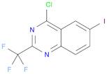 Quinazoline, 4-chloro-6-iodo-2-(trifluoromethyl)-