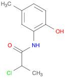 Propanamide, 2-chloro-N-(2-hydroxy-5-methylphenyl)-