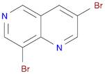 1,6-Naphthyridine, 3,8-dibromo-