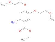 Benzoic acid, 2-amino-4,5-bis(2-methoxyethoxy)-, ethyl ester