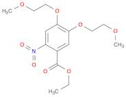 Benzoic acid, 4,5-bis(2-methoxyethoxy)-2-nitro-, ethyl ester