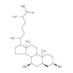 Cholestan-26-oic acid, 3,7-dihydroxy-, (3α,5β,7α)-