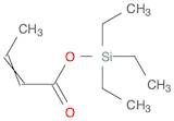 2-Butenoic acid, triethylsilyl ester