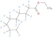 Nonanoic acid, 2,2,3,3,4,4,5,5,6,6,7,7,8,8,9,9-hexadecafluoro-, ethyl ester