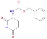 Carbamic acid, [(3R)-2,6-dioxo-3-piperidinyl]-, phenylmethyl ester (9CI)