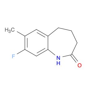 2H-1-Benzazepin-2-one, 8-fluoro-1,3,4,5-tetrahydro-7-methyl-