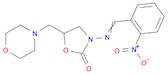 2-Oxazolidinone, 5-(4-morpholinylmethyl)-3-[[(2-nitrophenyl)methylene]amino]-