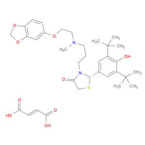 4-Thiazolidinone, 3-[3-[[2-(1,3-benzodioxol-5-yloxy)ethyl]methylamino]propyl]-2-[3,5-bis(1,1-dimet…