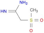 Ethanimidamide, 2-(methylsulfonyl)-