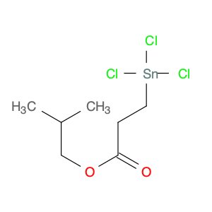 Propanoic acid, 3-(trichlorostannyl)-, 2-methylpropyl ester