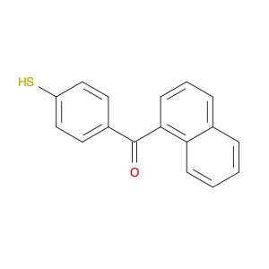 Methanone, (4-mercaptophenyl)-1-naphthalenyl-