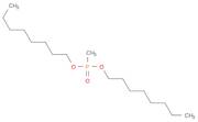 Phosphonic acid, P-methyl-, dioctyl ester