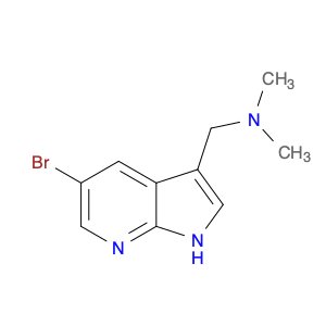 1-(5-Bromo-1H-pyrrolo[2,3-b]pyridin-3-yl)-N,N-dimethylmethanamine