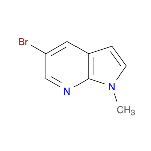 1H-Pyrrolo[2,3-b]pyridine, 5-bromo-1-methyl-