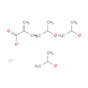 Titanium, (2-methyl-2-propenoato-κO)tris(2-propanolato)-, (T-4)-