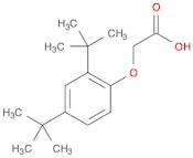 Acetic acid, 2-[2,4-bis(1,1-dimethylethyl)phenoxy]-