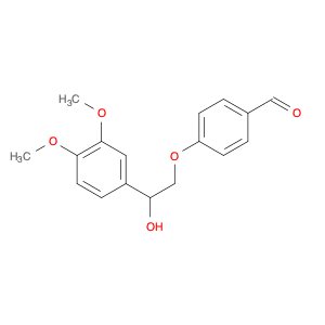 Benzaldehyde, 4-[2-(3,4-dimethoxyphenyl)-2-hydroxyethoxy]-