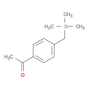 1-{4-[(trimethylsilyl)methyl]phenyl}ethan-1-one