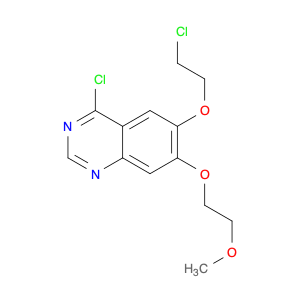 Quinazoline, 4-chloro-6-(2-chloroethoxy)-7-(2-methoxyethoxy)-