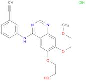 Ethanol, 2-[[4-[(3-ethynylphenyl)amino]-7-(2-methoxyethoxy)-6-quinazolinyl]oxy]-, hydrochloride ...